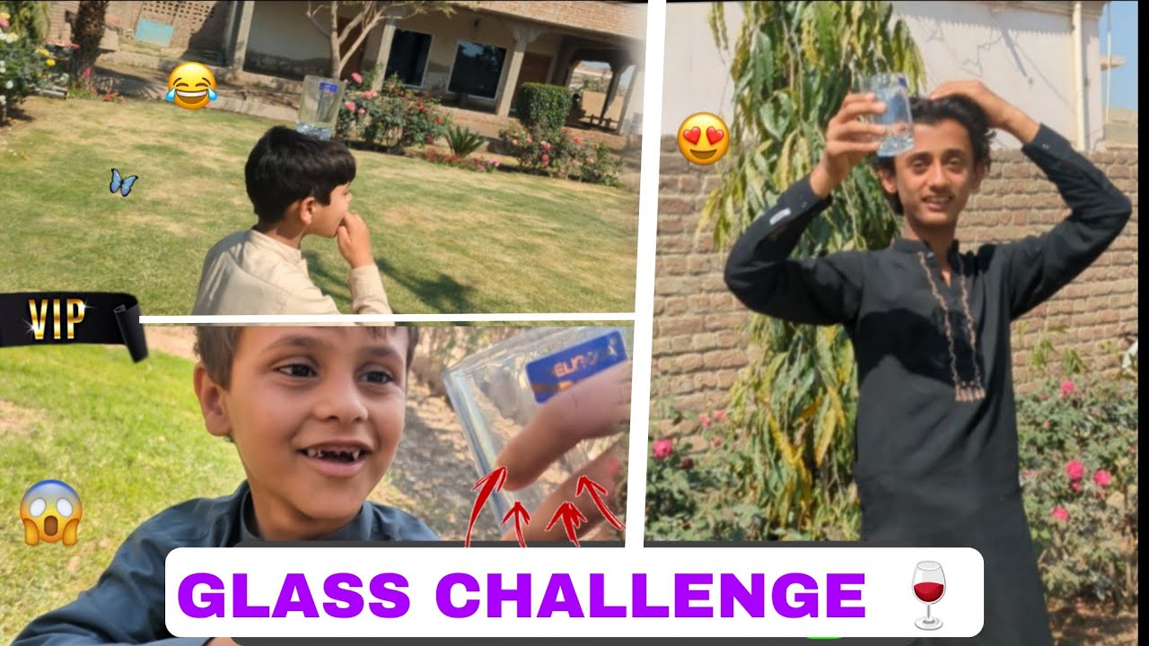Glass Challenge 🍷 