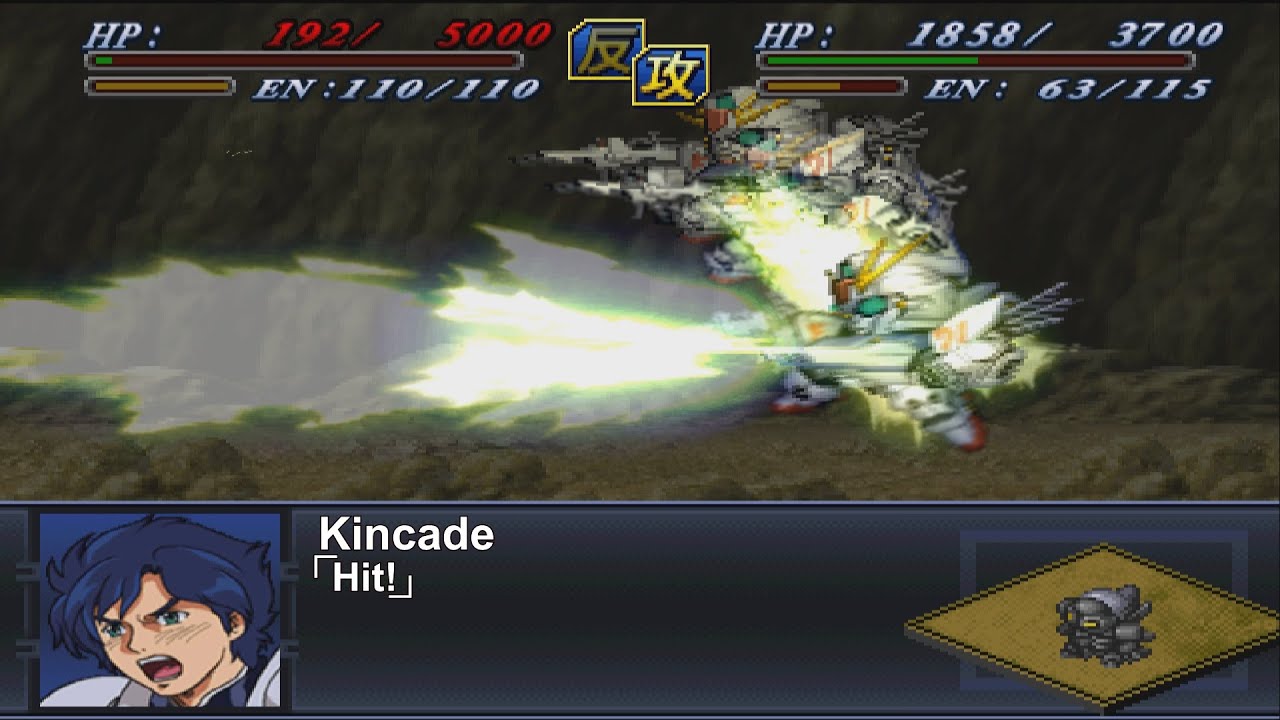 [ENG Sub]Super Robot Wars Alpha 2 - Gundam F91 Attacks | 第2次スーパーロボット大戦α - ガンダムF91 全武装