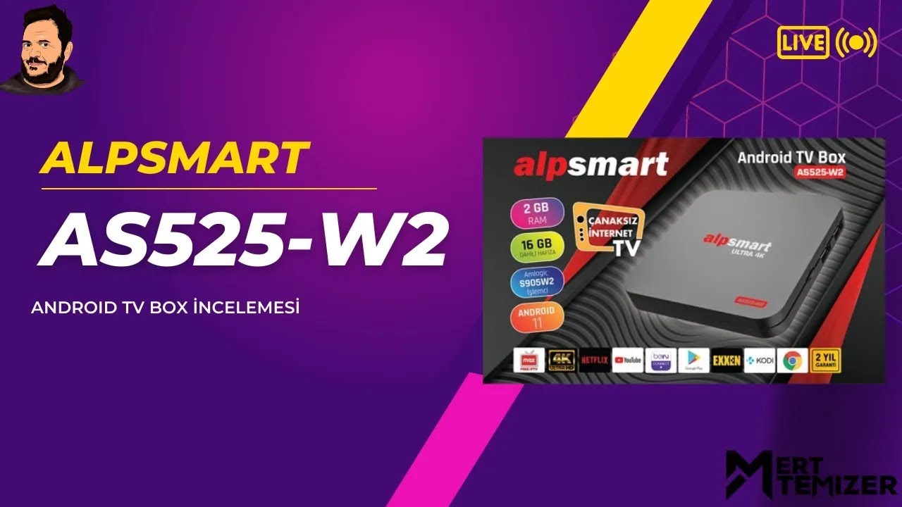 Alpsmart AS525 W2 Android Tv Box İncelemesi