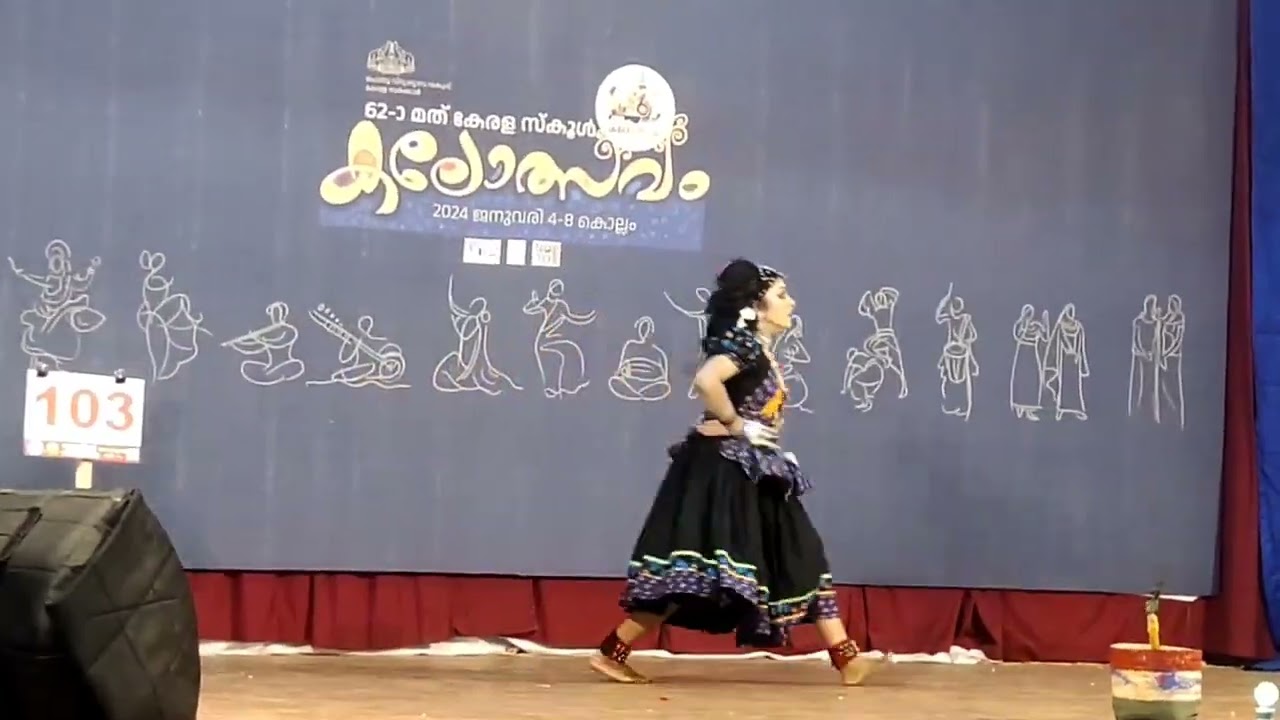 62th state kalolsavam /2024/#HSS nadodi nritham poothana #natyashala