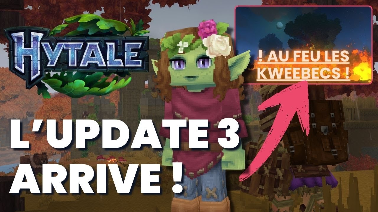 🍃 HYTALE : L’UPDATE 3 en PRE-RELEASE, avec un Changement de Philosophie !