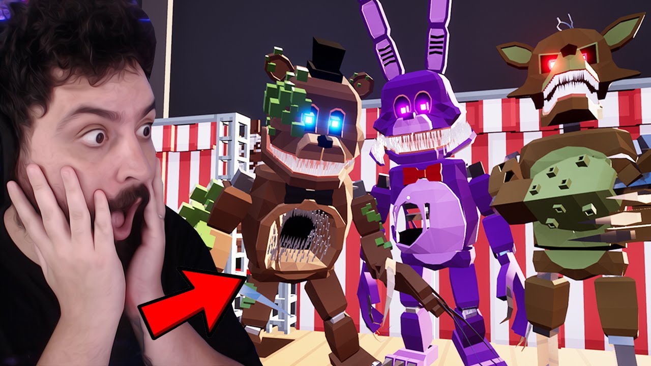 ACHEI os NOVOS TWISTED ANIMATRONICS TERRÍVEIS em FNAF KILLER IN PURPLE!
