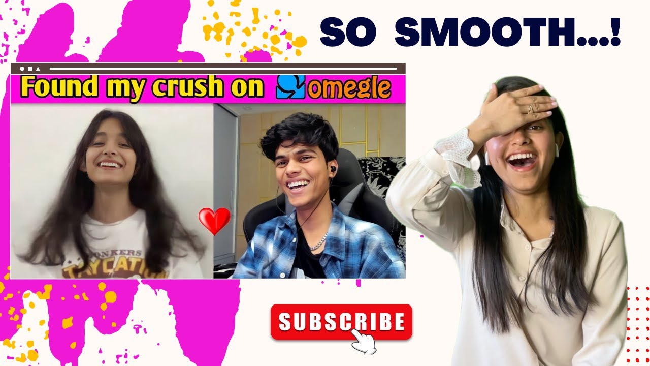 I Found My CRUSH on OMEGLE | Adarsh | Reaction by @reactionmasa