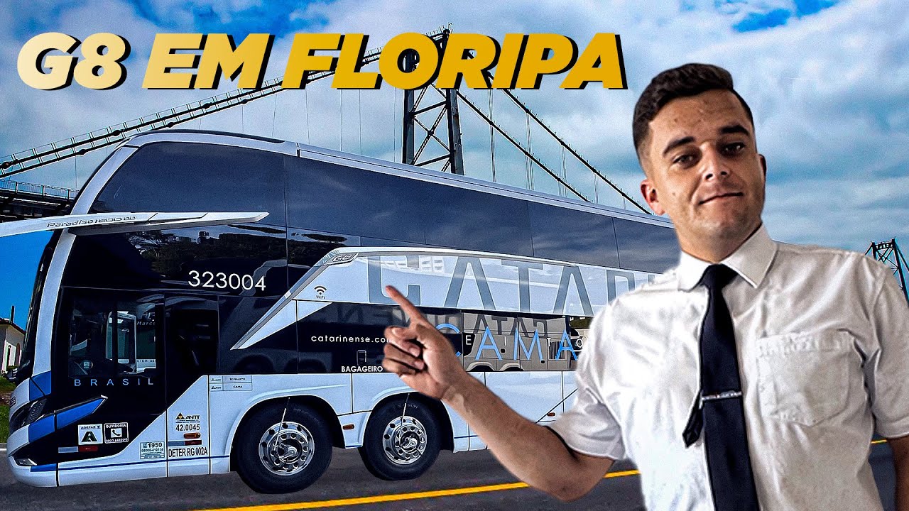 Chegada e desembarque em Floripa!