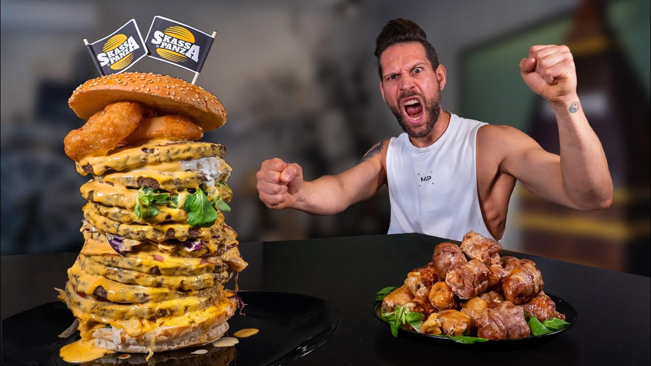 MENO DI 10 MINUTI PER BATTERE IL RECORD... - Wall Of Fame Burger Challenge (Plus) | THOMAS HUNGRY