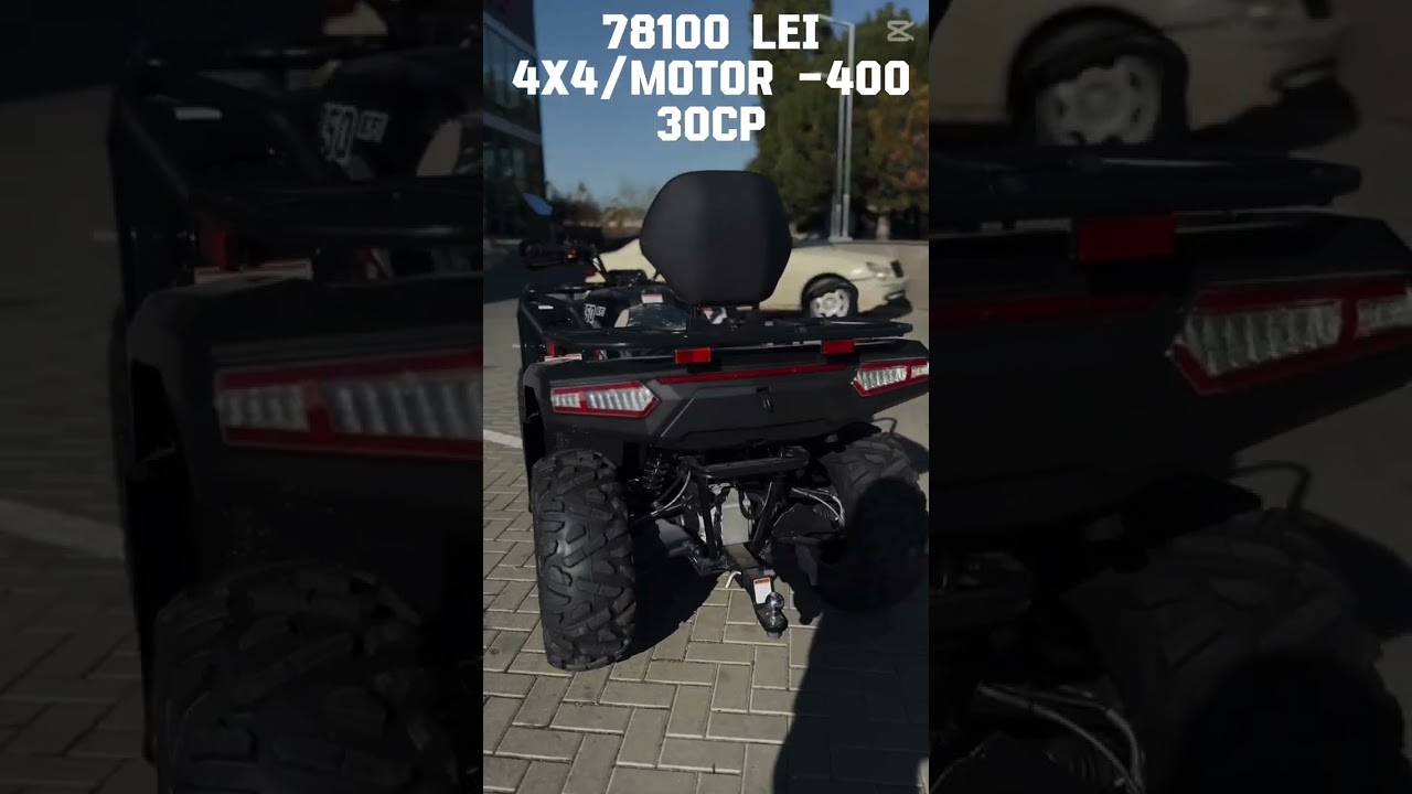 🔥 FORTE 450 (400cc) &mdash; ATV fiabil 4&times;4 pentru orice tip de teren! 💪🏞️#Forte450 #ATV #Motolider #ATV4x4