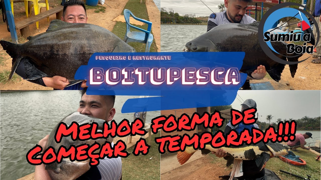 Começou a temporada 24/25!!! Nada melhor que uma pescaria no BOITUPESCA!!!