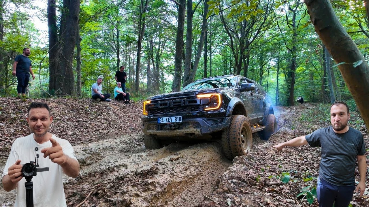 FORD RAPTOR- PAJERO-L200 YENİ ORMAN PARKURUNDA offroad @kosifcihan @AKINCILAREXTREME