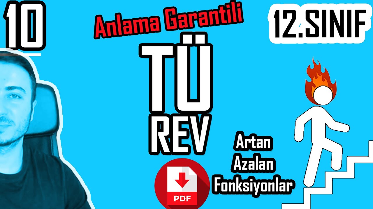 Türev-5 Artan Azalan Fonksiyonlar 12.Sınıf / (Anlama Garantili)