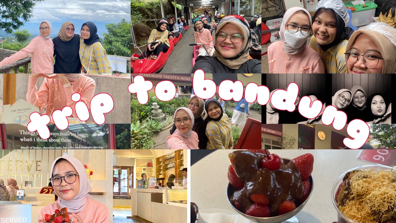 my FIRST vlog | trip to bandung 🚗