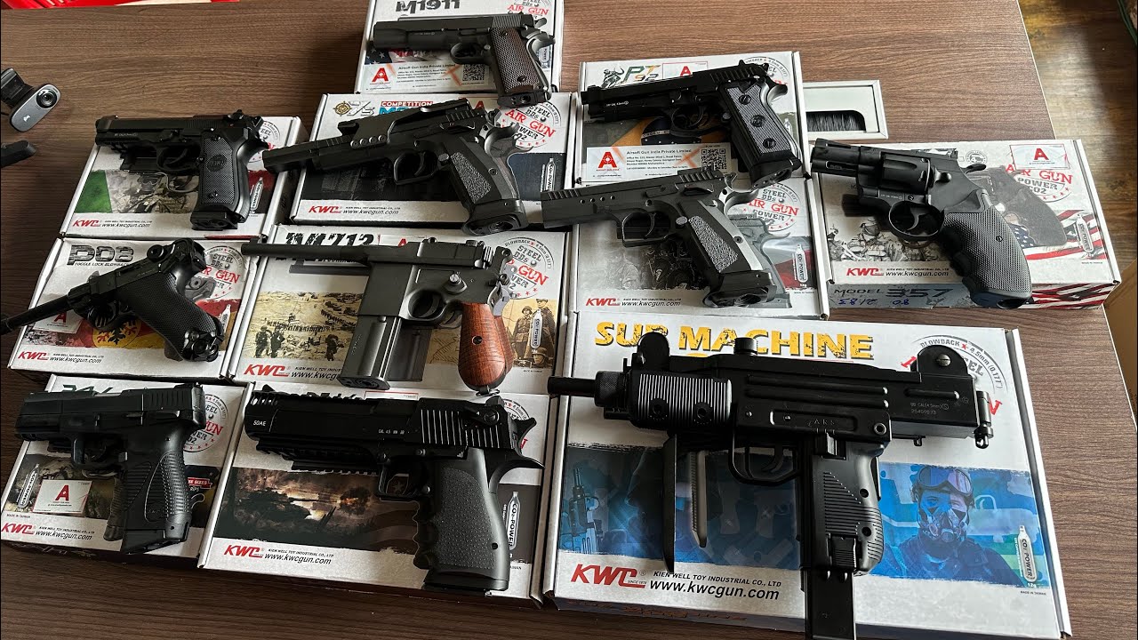 NEW KWC CO2 Air Gun Collection 2026 🇮🇳 | All Latest KWC Air Pistols & Revolvers in Stock 