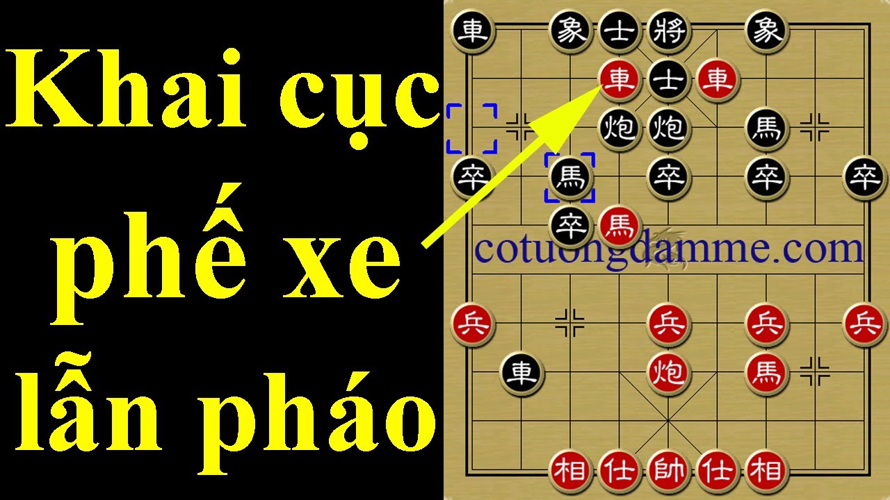 Khai Cục Quá Độc Có Một Không Hai Phế Cả Pháo Lẫn Xe - Cờ Tướng Hay