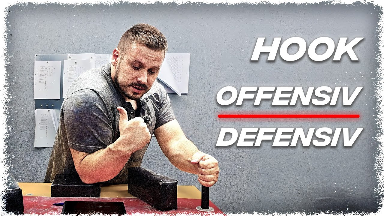 Armwrestling Hook Tutorial Teil 2: Offensiv / Defensive Hook
