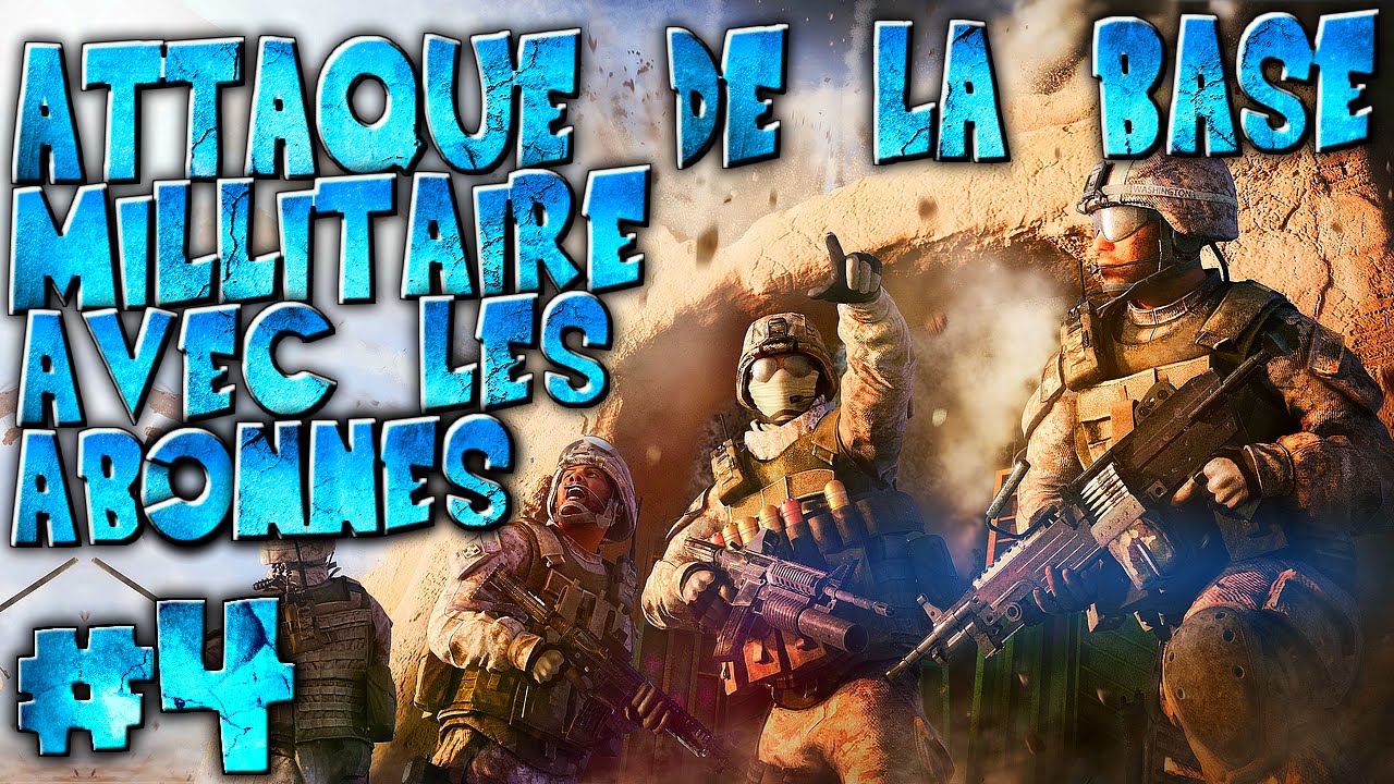 GTA V ONLINE | On attaque la base militaire avec les abonnés ! #4