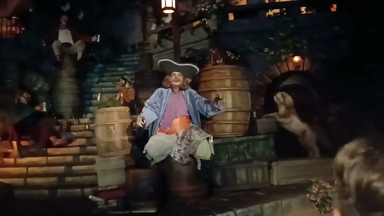 Pirate's of the Caribbean, Disneyland 