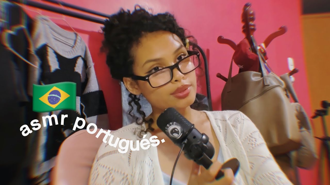 asmr casero | te enseño portugués básico 🇧🇷💗