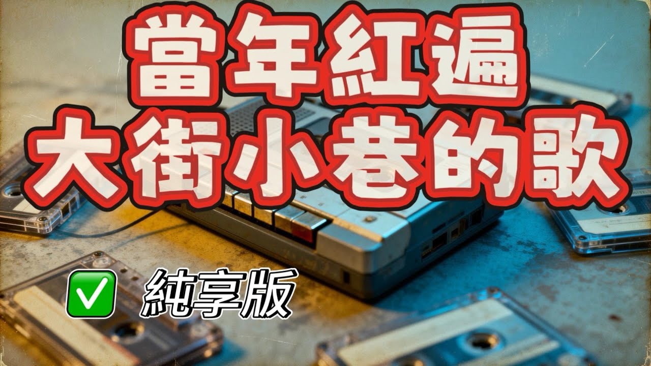 【純享版】那些年紅遍大街小巷的歌曲