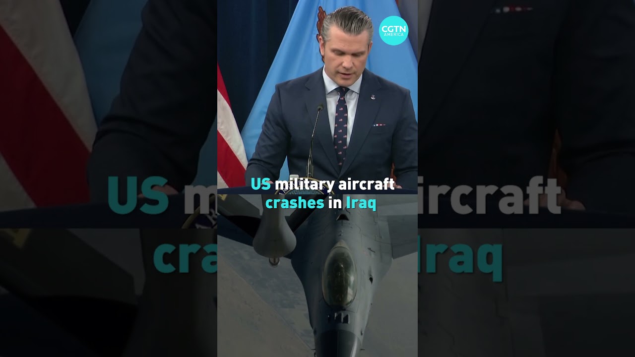 Американский военный самолет потерпел крушение в Ираке.