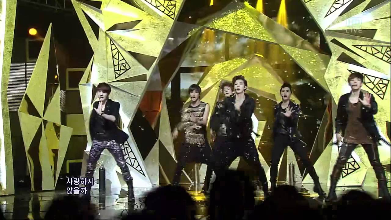 EXO-K [MAMA] @SBS Inkigayo Популярная песня 20120422