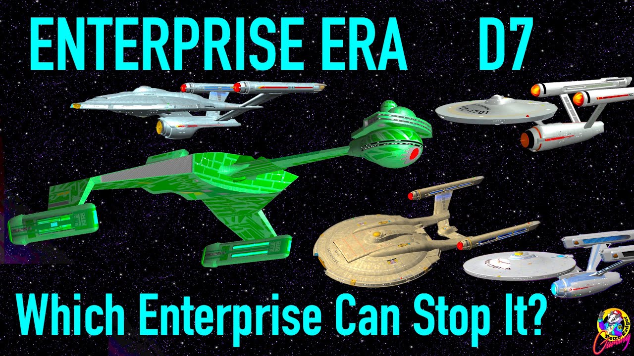 Which Enterprise Can Stop The (ENT ERA) Klingon D7? - Star Trek Starship Battles
