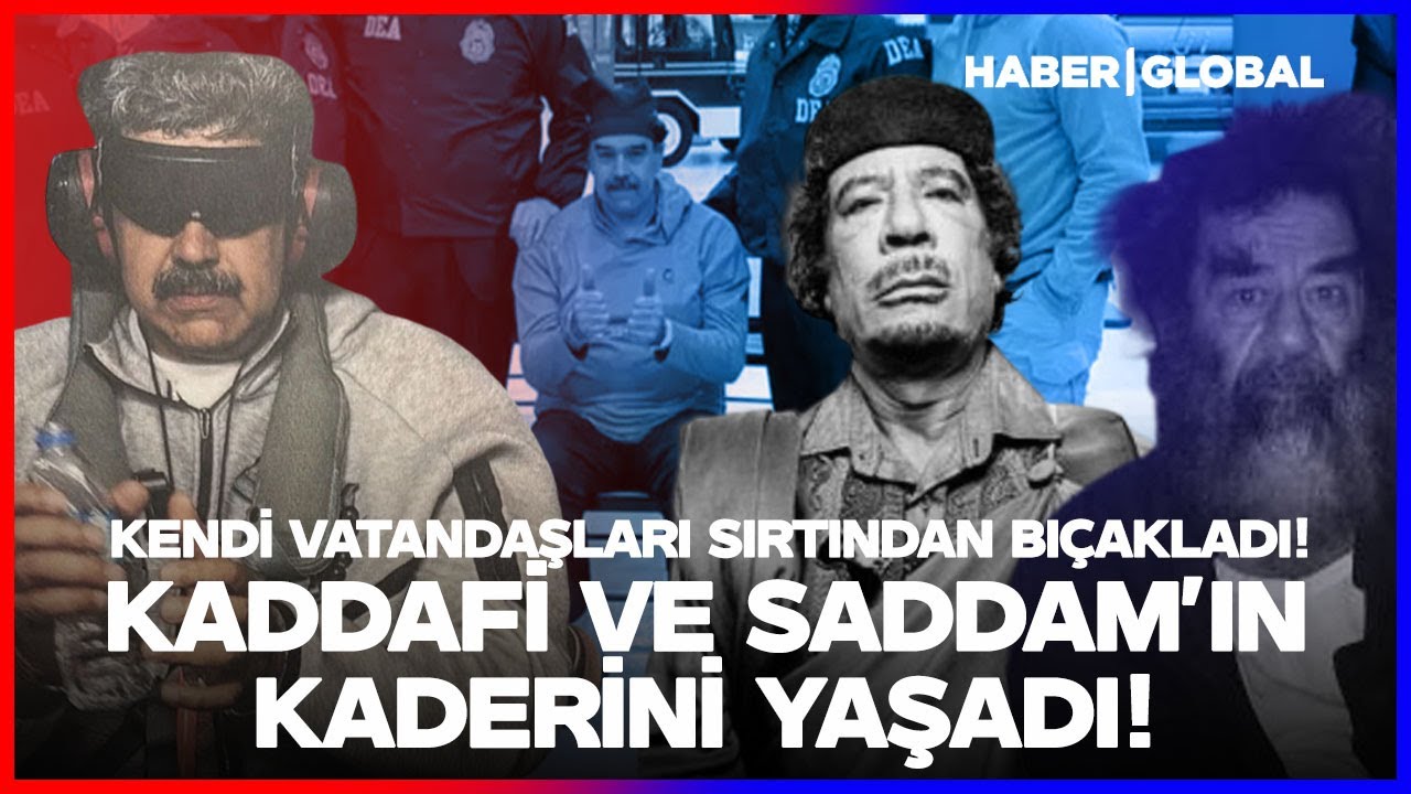 Kaddafi ve Saddam'ın Kaderini Yaşadı! Kendi Vatandaşları Maduro'ya Neden Sahip Çıkmadı?