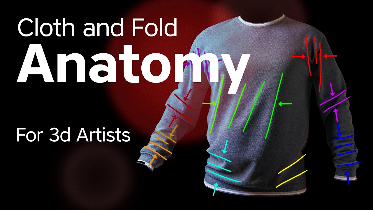 Cloth and Fold Anatomy for 3d Artists