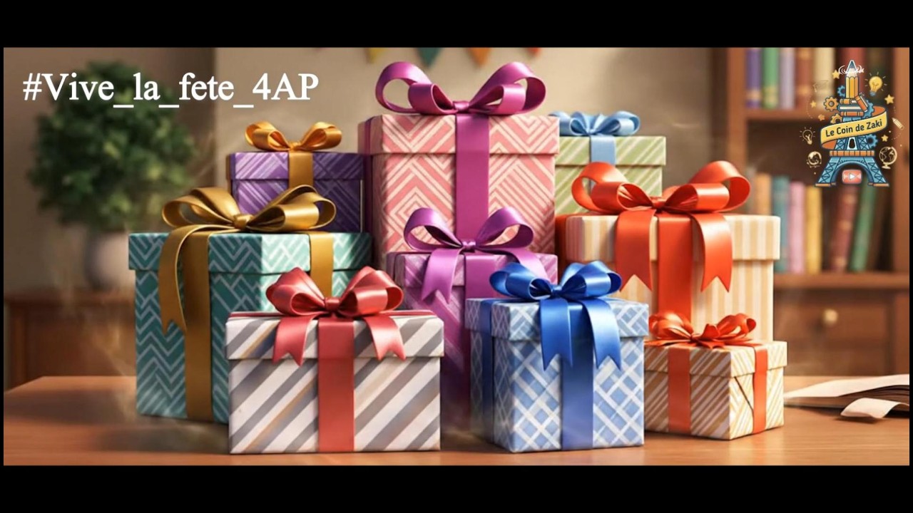 #4AP COMPTINE VIVE LA FETE