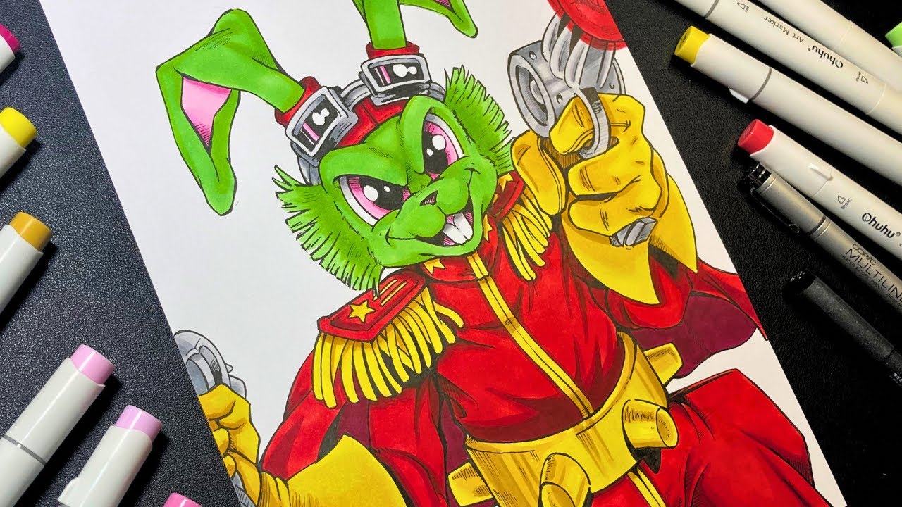 Drawing NOSTALGIA #3 - Bucky O'Hare [1990's]