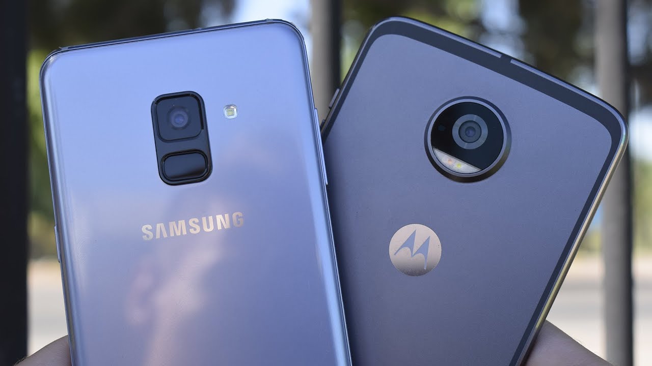 Moto Z2 Play vs Galaxy A8 - Comparativa