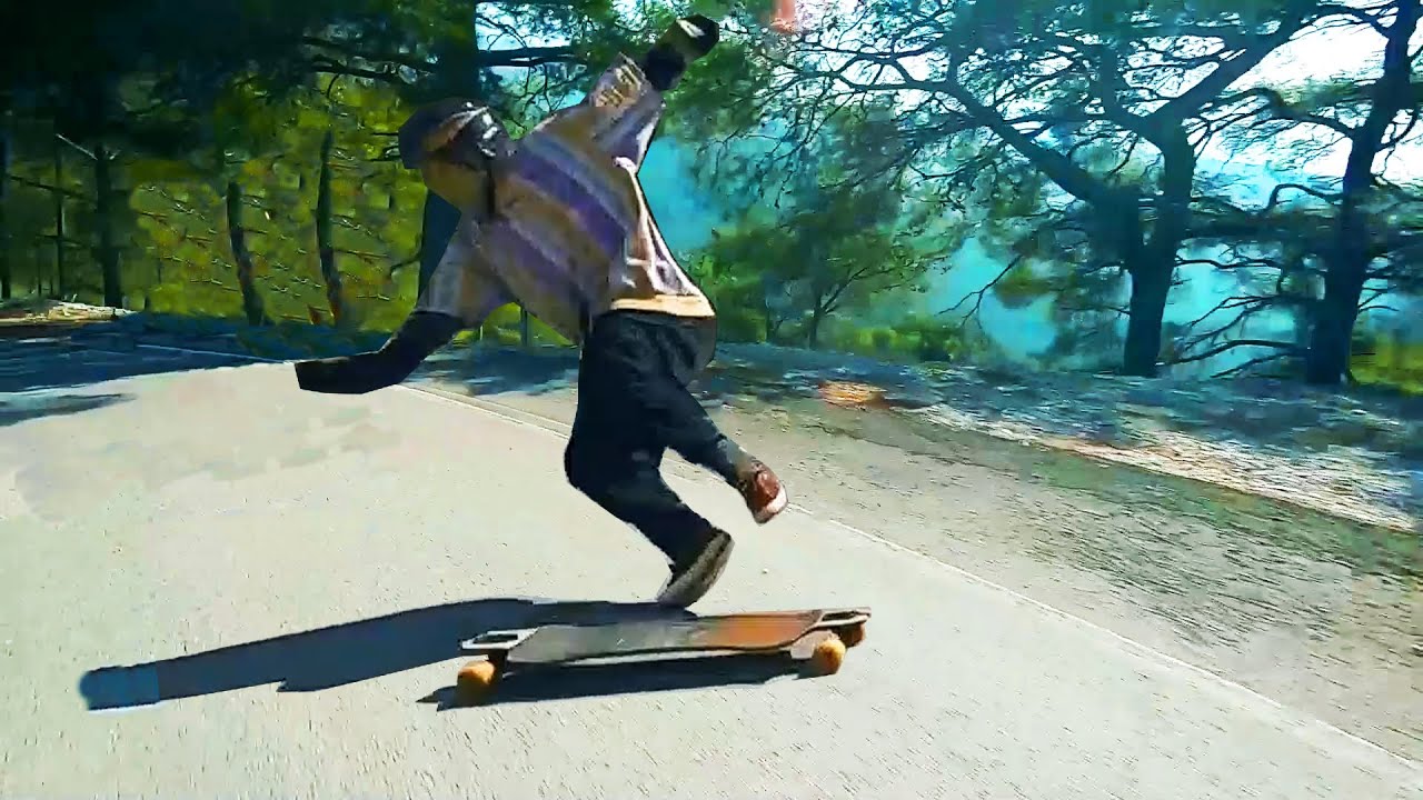 Selimhan Doğan longboard raw run (Dangerous Fall) - The Çitdibi Hill