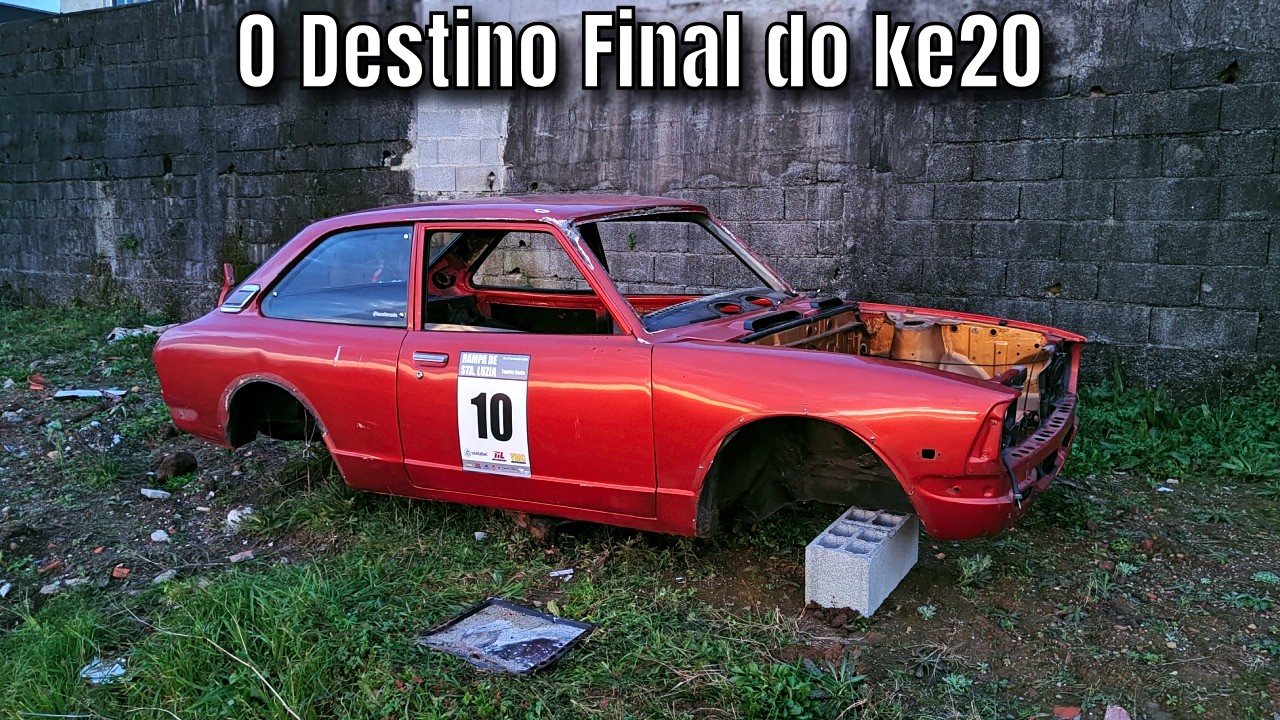 O Desmantelamento do Toyota corolla Ke20...