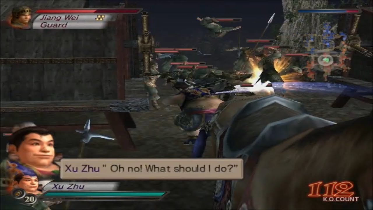 Xu Zhu - Battle of Wu Zhang Plains (Wei side) - Dynasty Warriors 4 Hard Mode