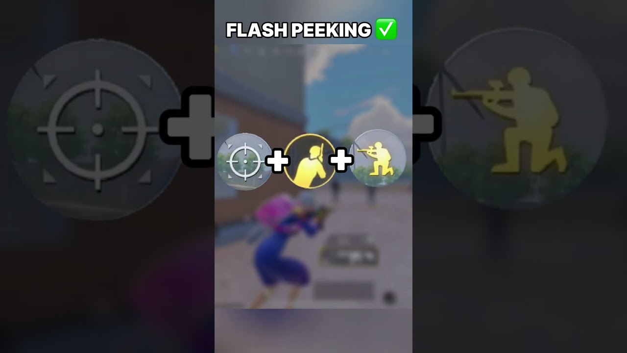 Ruby Tricks - 49 (Flash Peeking) ✅🔥 #ruby__yt #pubg #pubgmobile