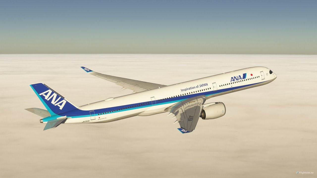 MS Flight Simulator 2024: Tokyo (NRT) - Sapporo (CTS) - iniBuilds A350