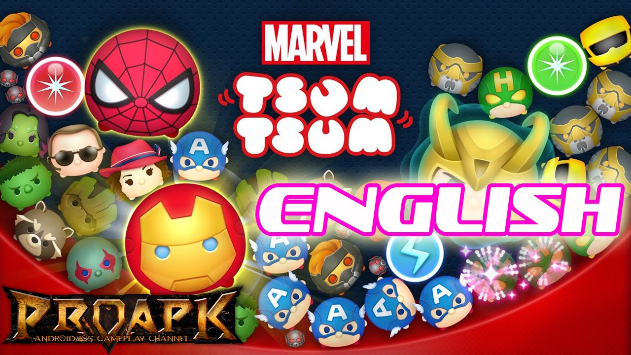 MARVEL Tsum Tsum English Gameplay Android / iOS