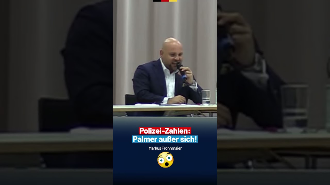 Markus Frohnmaier im Streitgespr&auml;ch mit Boris Palmer! - AfD #Gewalt #kriminalit&auml;t #migration