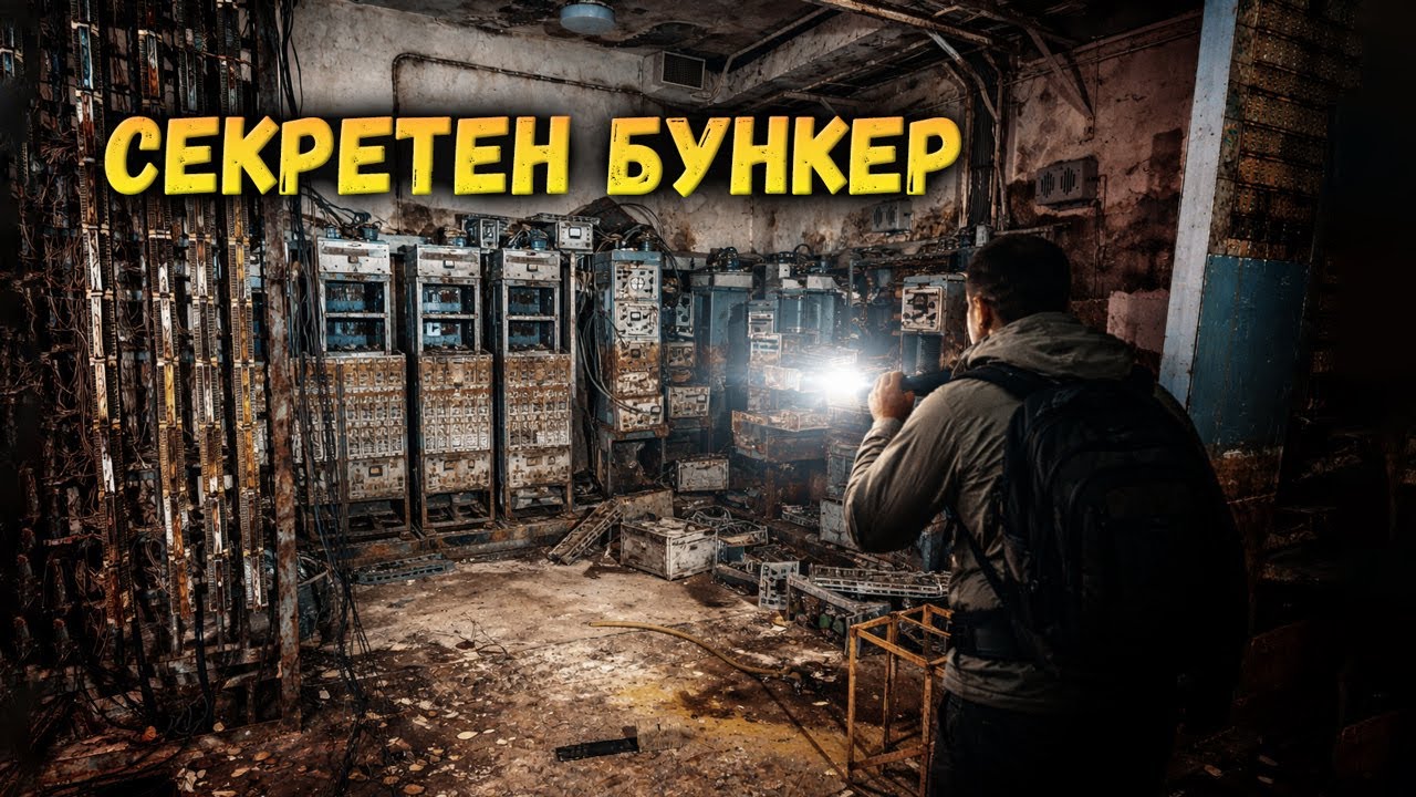 Влязохме в секретен бункер… Tова, което открихме, надхвърли очакванията ни