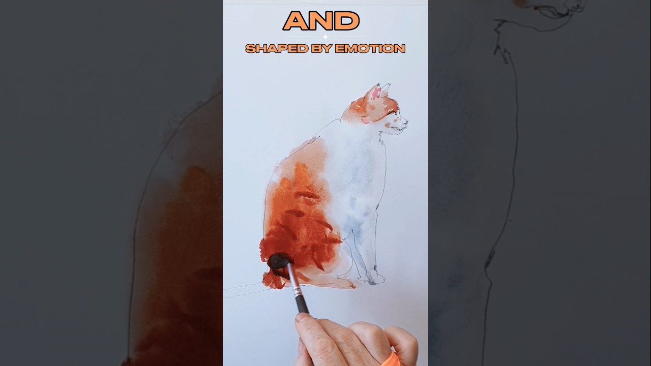 This cat painting technique is GENIUS 