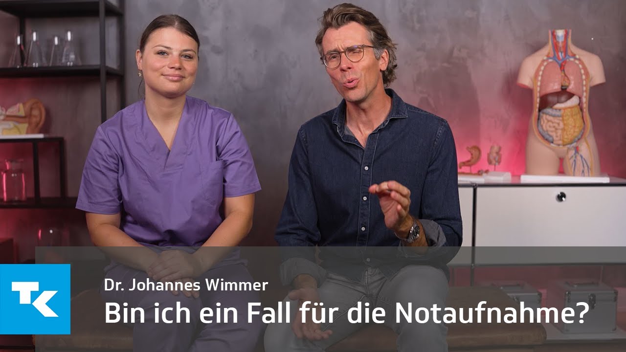 Bin ich ein Fall für die Notaufnahme? | Dr. Johannes Wimmer & Alina Kriesten