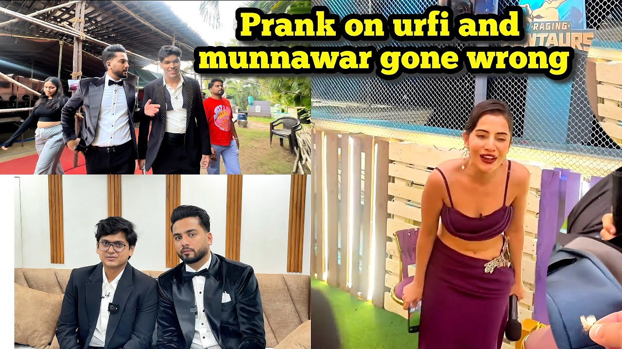 Prank on Urfi javed & Munawar faruqui gone WRONG 😰 -  Elvish Yadav Vlogs