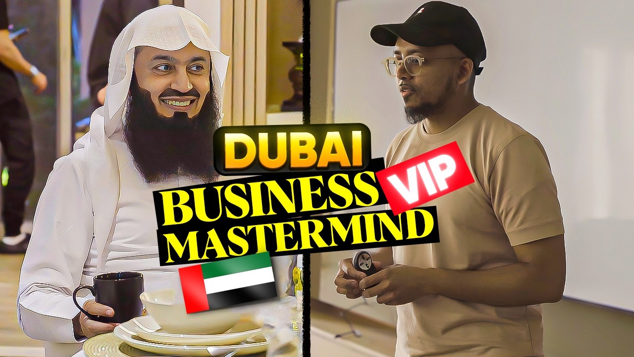 Revealing My $10,000,000 Business Secrets to TOP Muslim Entrepreneurs with Mufti Menk