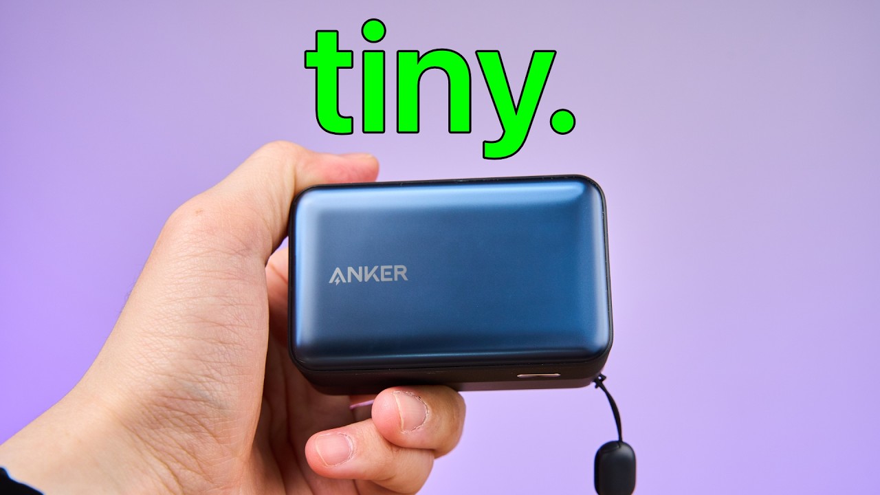 Умный и идеальный размер — обзор Anker Nano A1638! (10K, 45 Вт, встроенный выдвижной кабель USB-C)