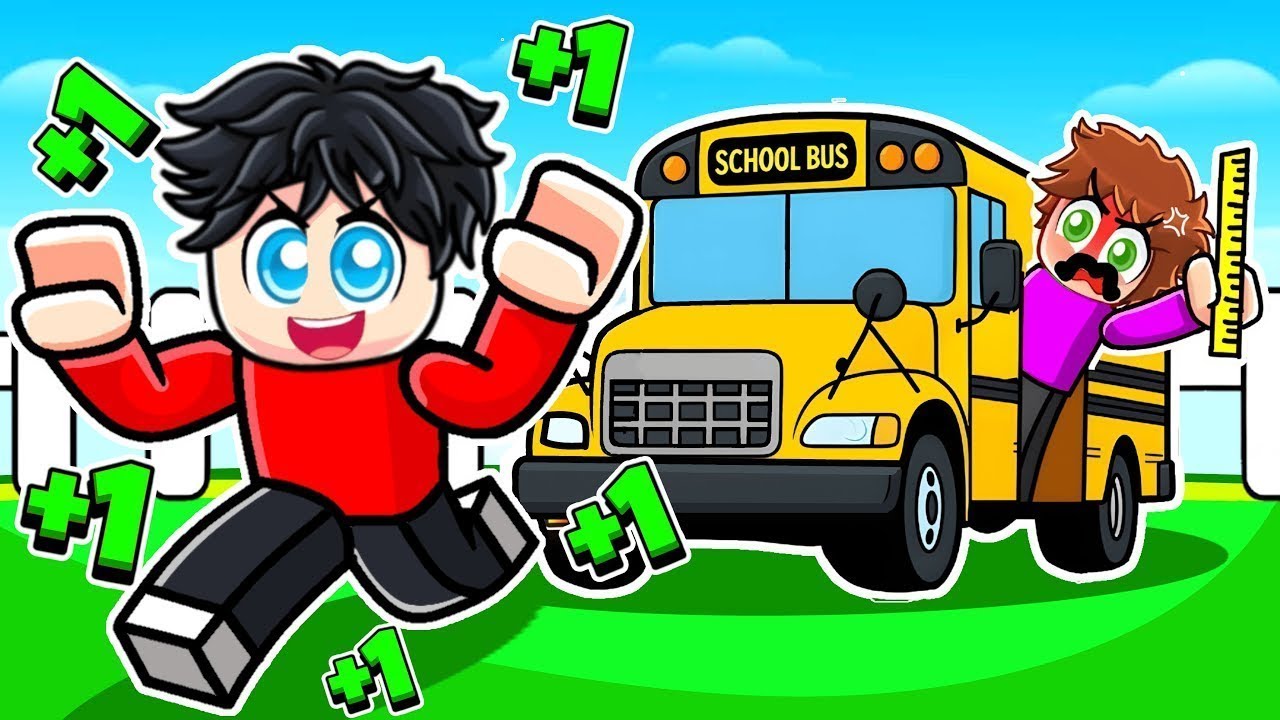 Every Second +1 SPEED to escape Roblox School