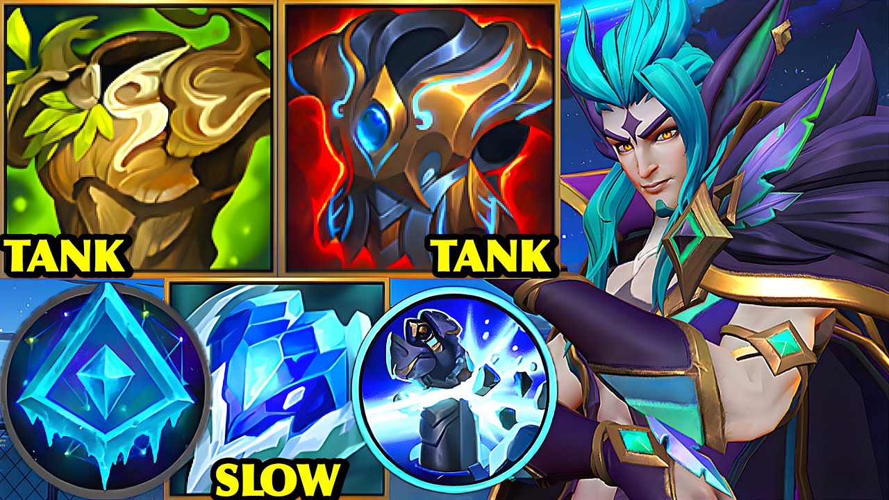 Wild Rift China Rakan Support - WINRATE91.6%!? Sovereign 765LP Rank Gameplay - Tank Rakan Build Rune
