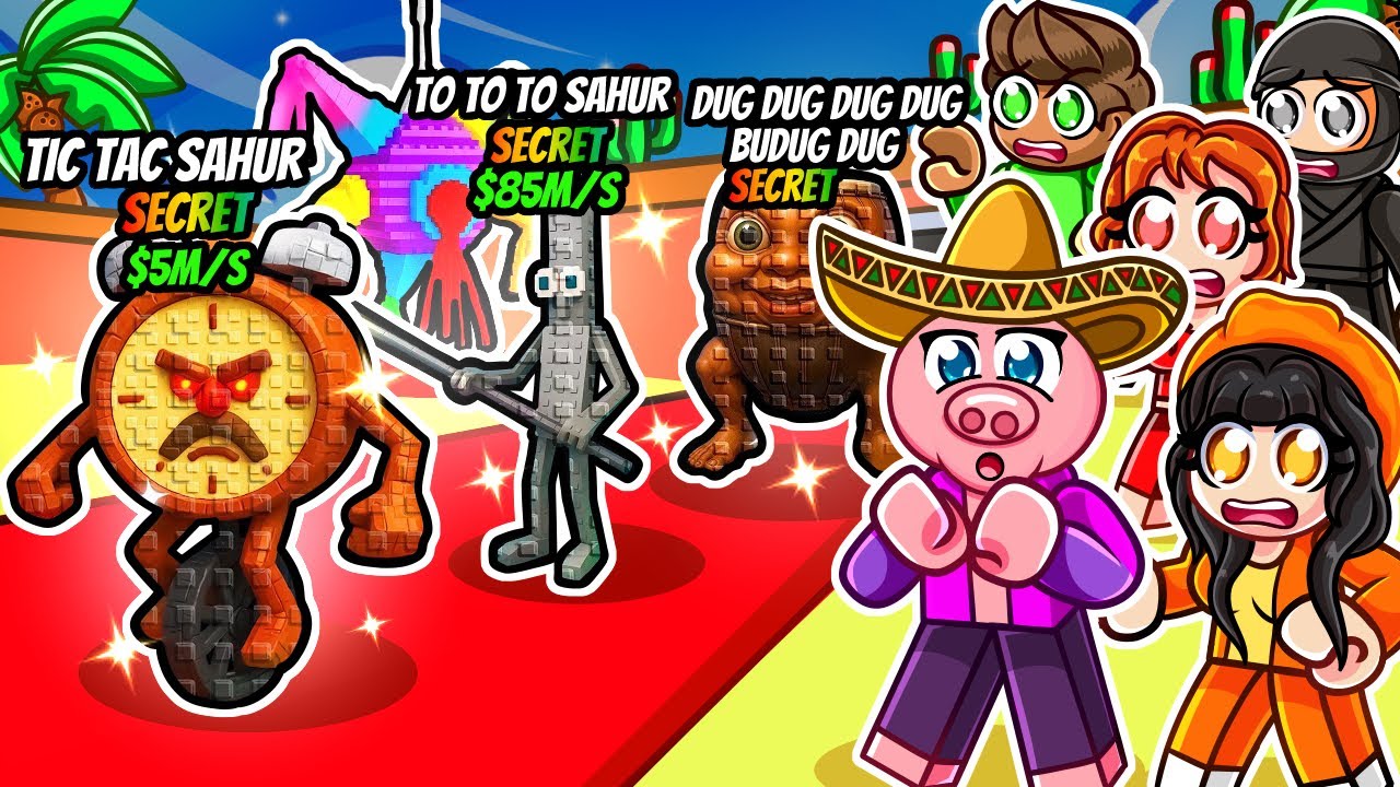 BouchaL hraje NOV&Yacute; MEXICO EVENT ve Steal a Brainrot!