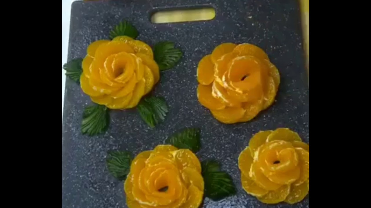 دەست ڕەنگینی و هونەری جوانکاری میوە