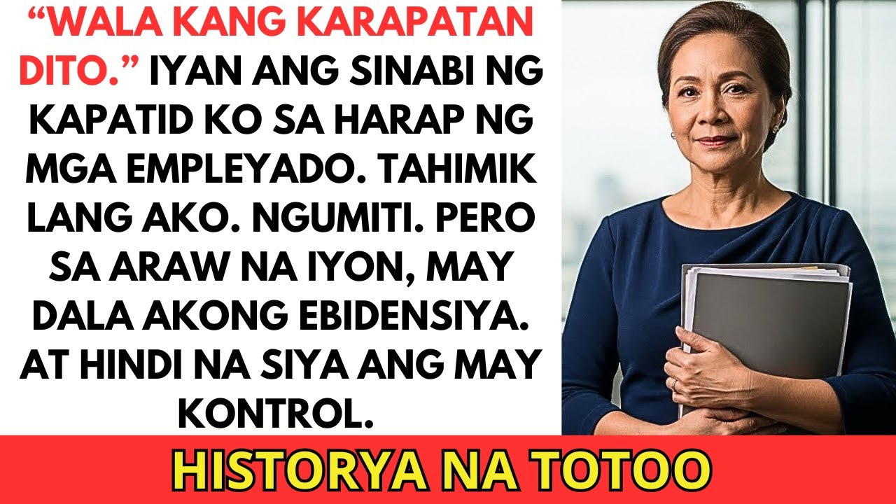 Ang kapatid ko ang umagaw sa negosyo ko — Pero dahil sa EBIDENSYA, binawi ko ang lahat.