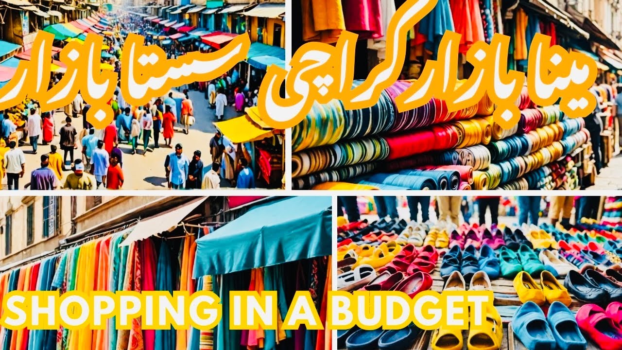 Meena Bazaar Karimabad Karachi Rs 1000 || Shopping In A Budget 2025 || Karachi Lacal Market