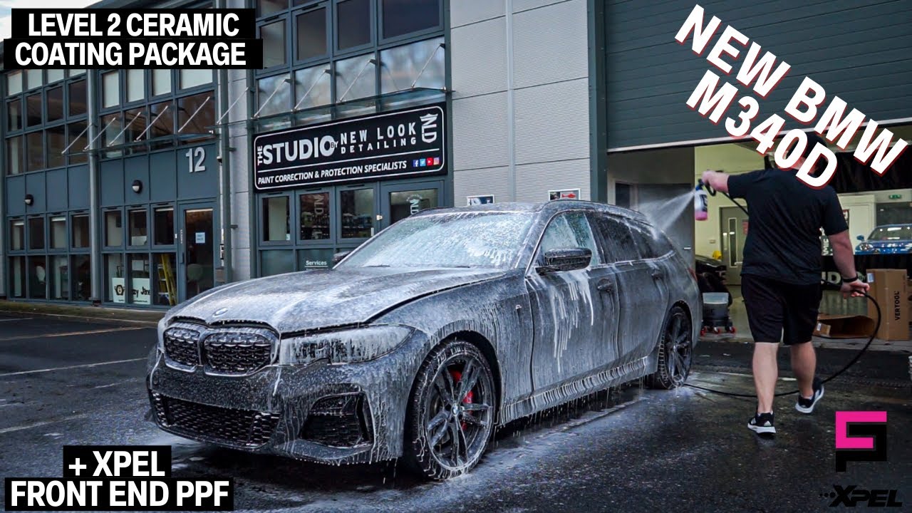 НОВЫЙ BMW M340D получает МАКСИМАЛЬНЫЙ пакет защиты! Керамические покрытия + PPF