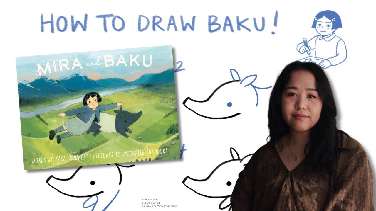 How to draw Baku from Mira and Baku